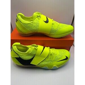 Nike Pole Vault Elite Men's Track Spikes Volt/Purple/Mint DR9926-700 Sz 12.5 NEW